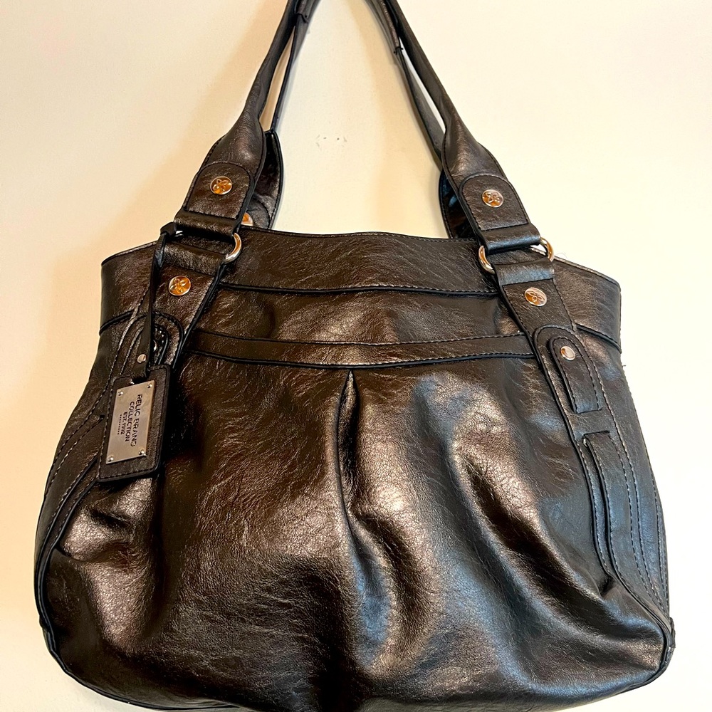 Relic Gray Metallic Purse